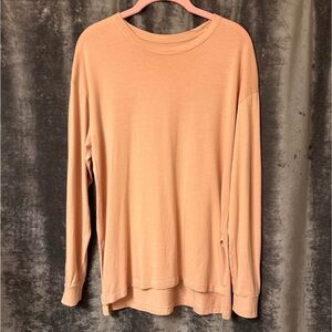 Abercrombie & Fitch Peach Crewneck Tee